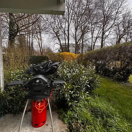 Luxury Garden Arabella Park 15 Minutes To The Oktoberfest Apartman München