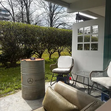 Luxury Garden Arabella Park 15 Minutes To The Oktoberfest Apartman München